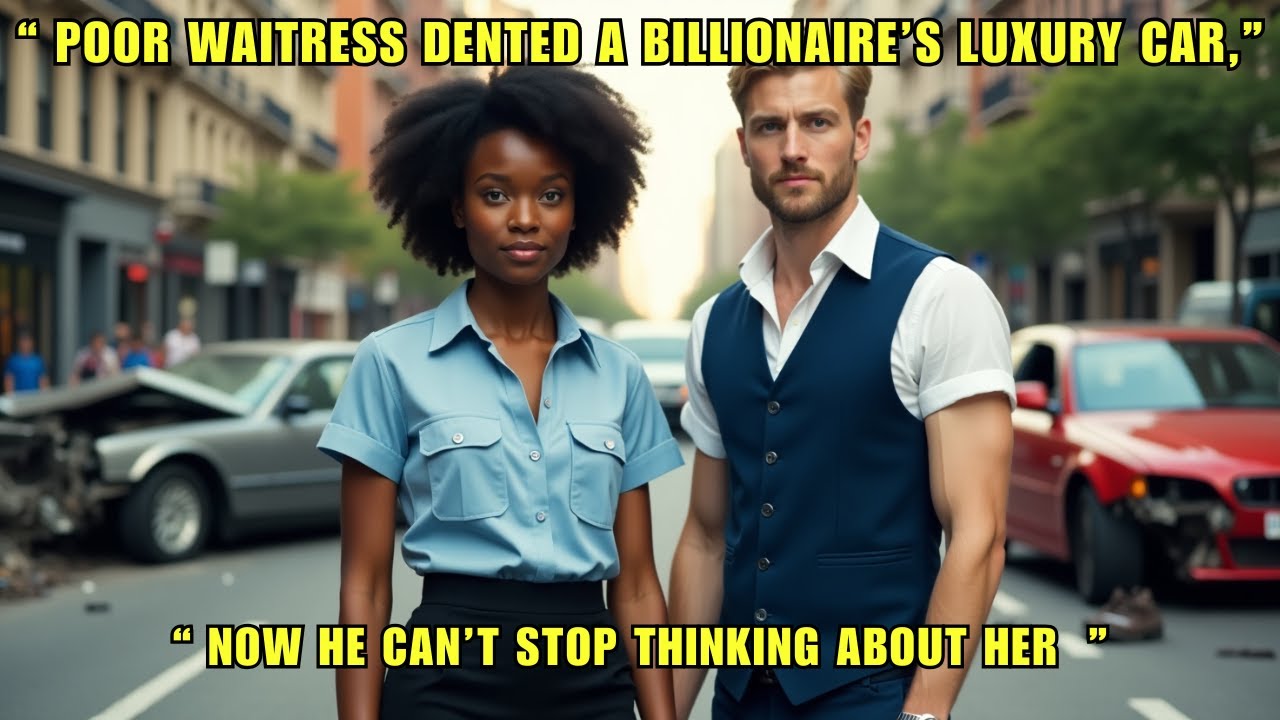 Poor Waitress Dented a Billionaire’s Luxury Car, Now He Can’t Stop Thinking About Her