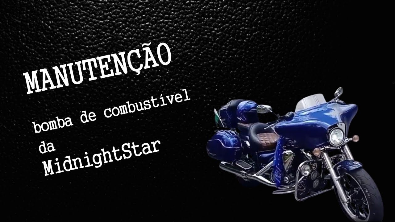 Moto Yamaha MidnighStar XVS-950 - Bomba de Combustível da MidnightStar 