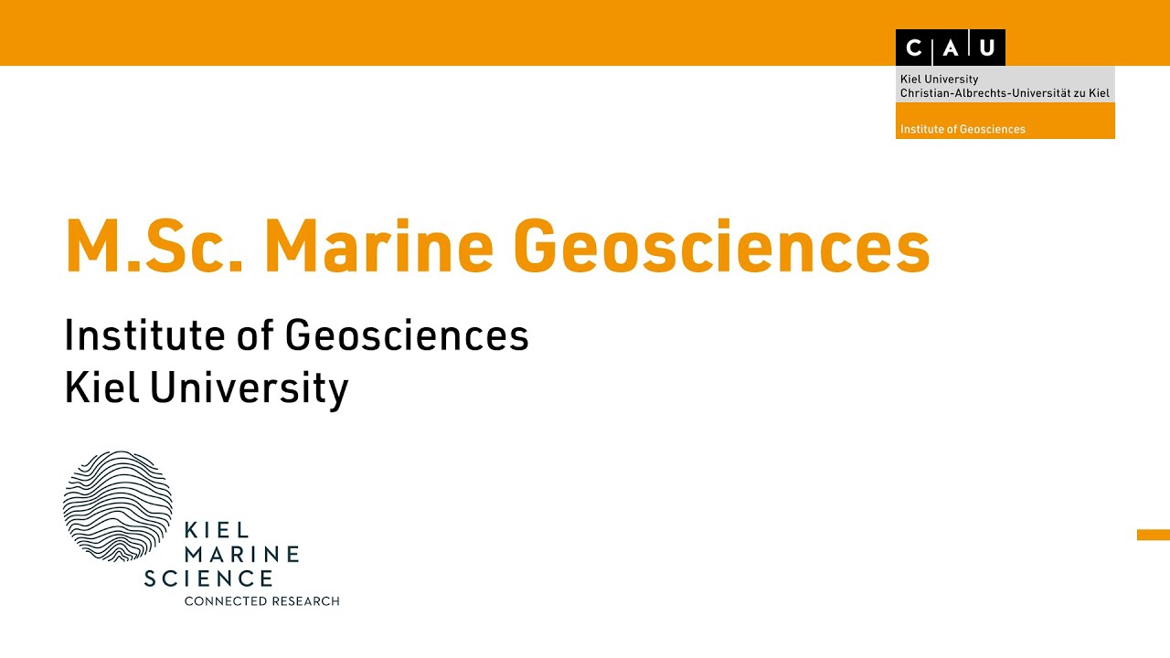 M.Sc. Marine Geosciences
