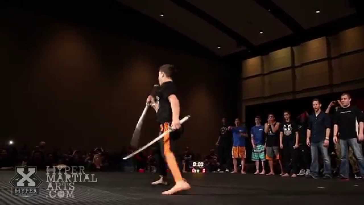 Jacob Pinto vs Jimmy Kane - Sword Battle @ Hyper Games - AmeriKick 2014
