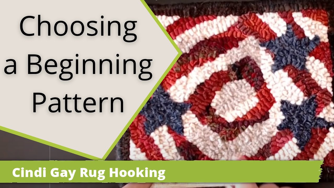 How to Choose a Beginner Rug Hooking Pattern