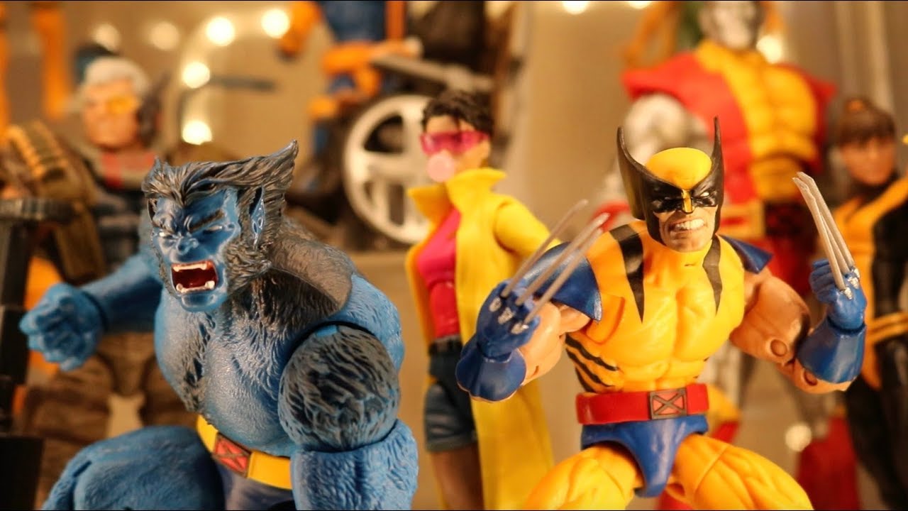 Создаю свою выставку Marvel Legends X-Men! Май 2019!