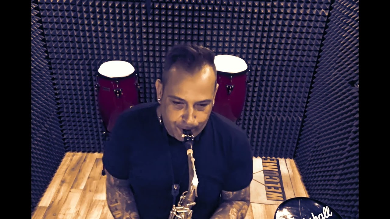 Rossetto e caffe'---Sal da Vinci---cover sax Giuseppe Muccilli