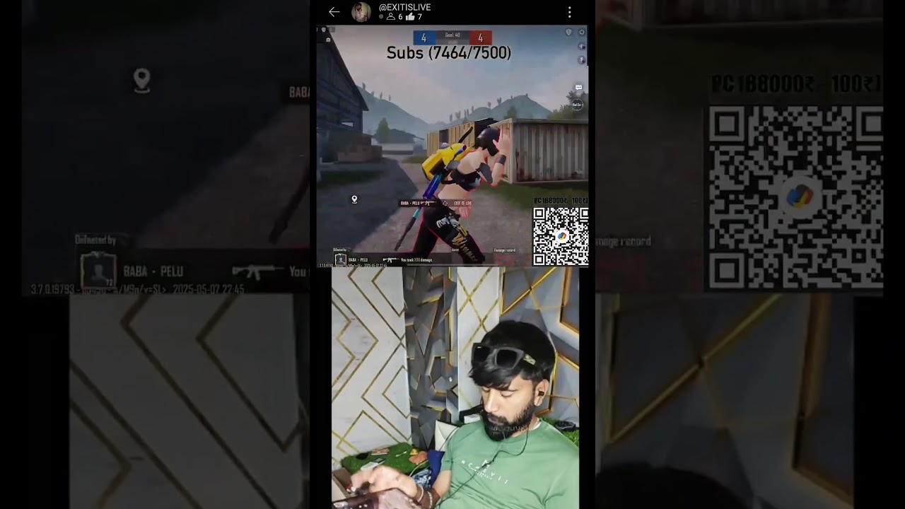OFFGRIND VS EXIT IS LIVE #exitislive #offgrind #shortsfeed #bgmi #tdm #1v1tdm @EXITISLIVE