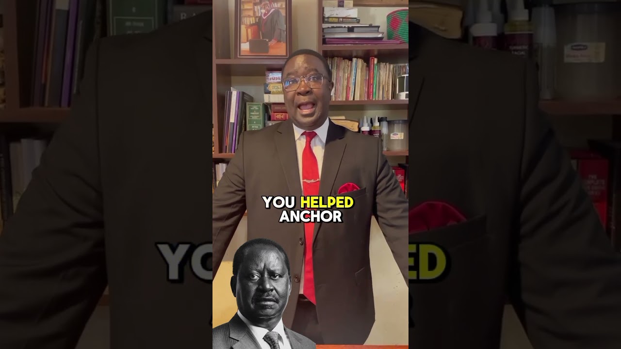 Reverend Simon Tribute to Raila