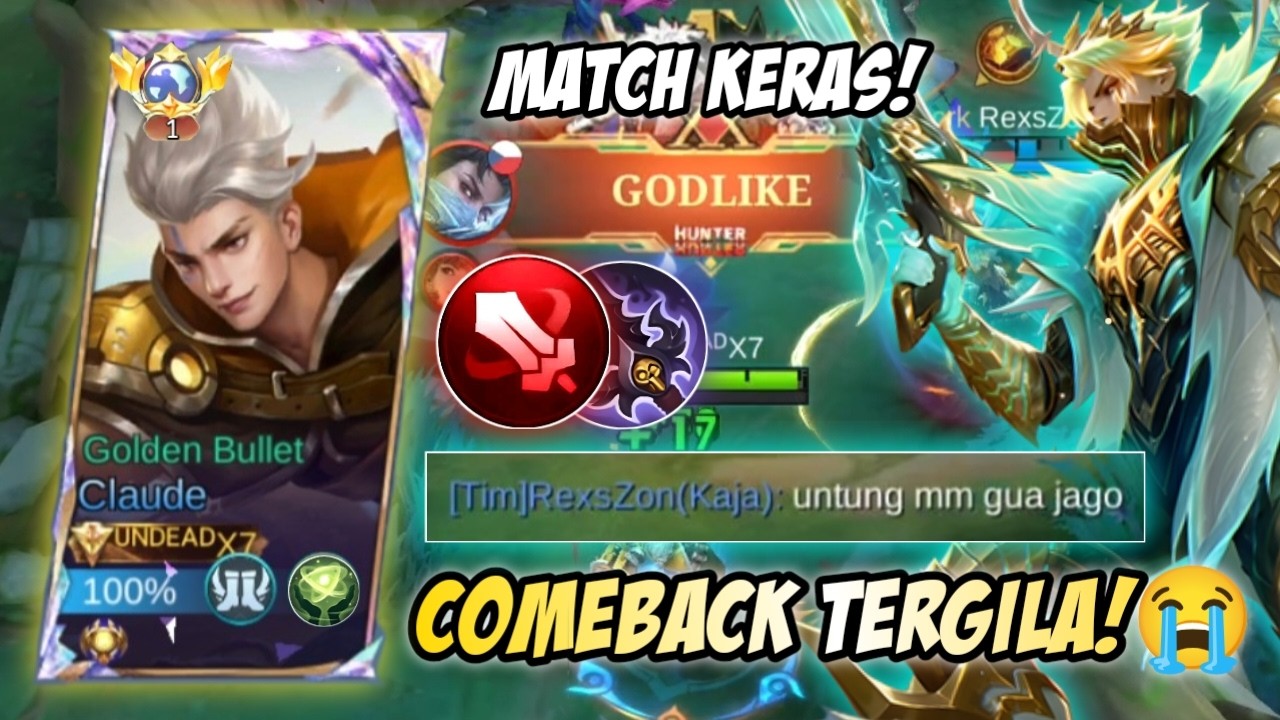 COMEBACK SUPER GILA! SATU TEAM KENA BANTAI HABIS SAMA MUSUH! GIMANA CARA MENANG NYA? | MLBB