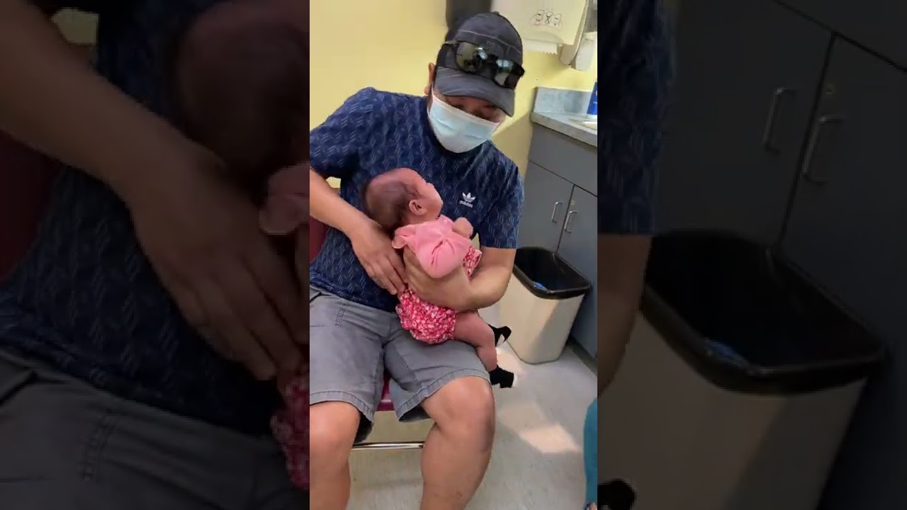 My baby first immunization. Watch her cute reaction on her 3 shots. And pls subscribe thank you.