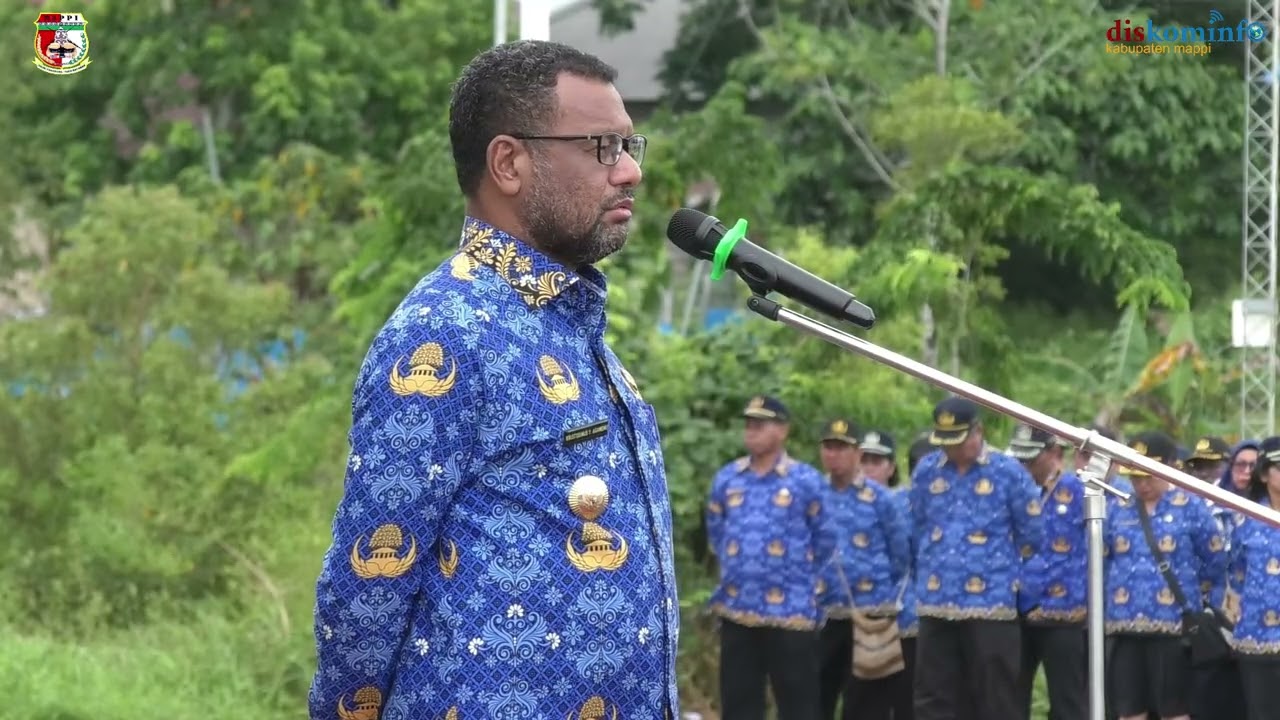 MENGAWALI TAHUN 2026 PEMERINTAH KABUPATEN MAPPI MENGELAR APEL PERDANA KORPRI