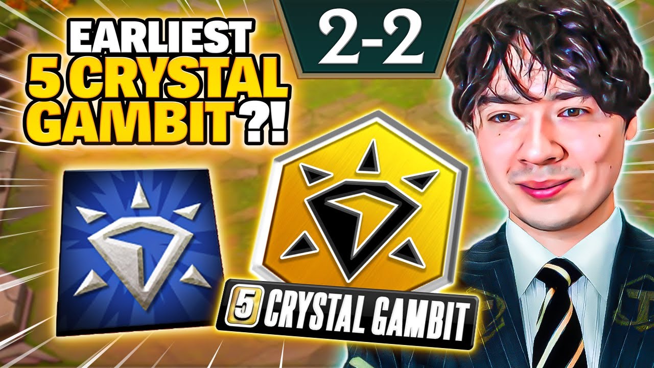 I Hit 5 Crystal Gambit On 2-2?! This Game Was Absolute CINEMA! I Set 15 TFT