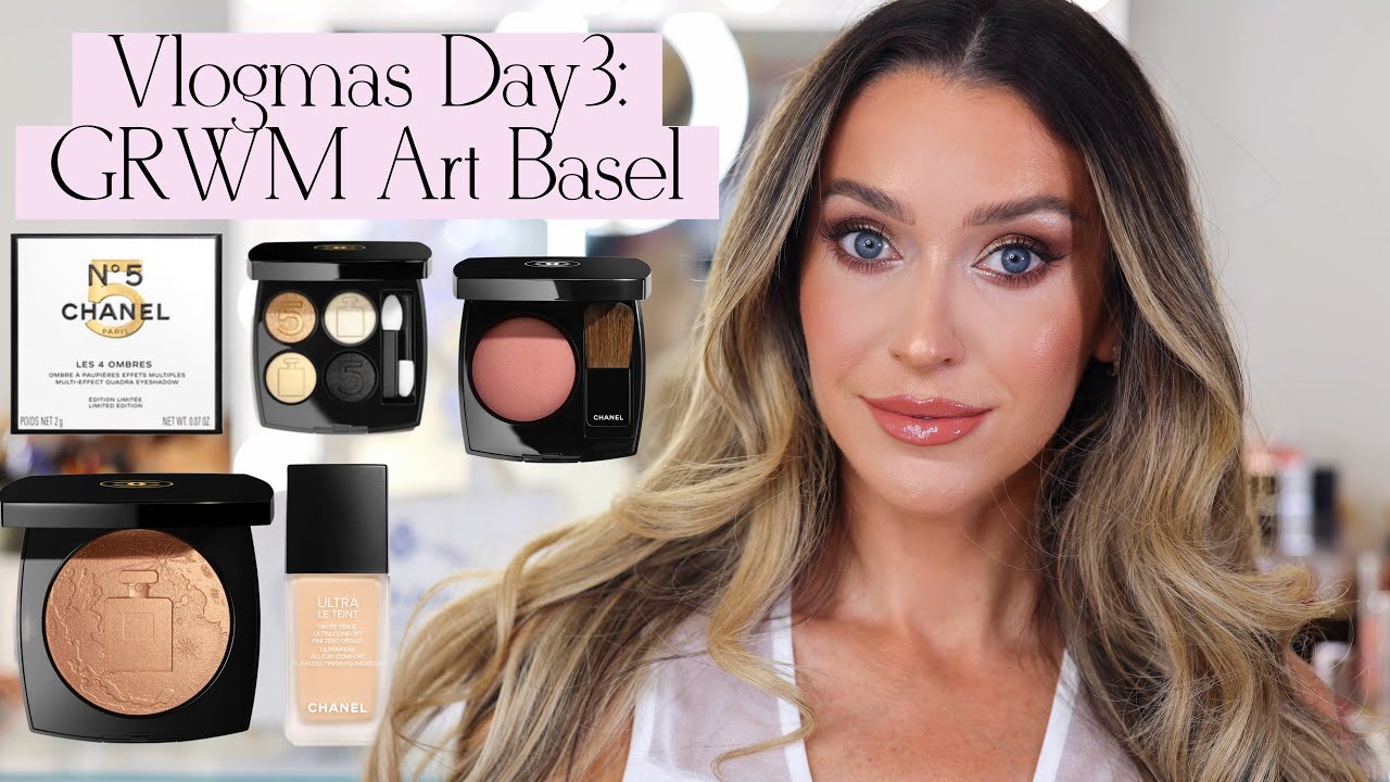 FULL FACE OF CHANEL HOLIDAY MAKEUP!