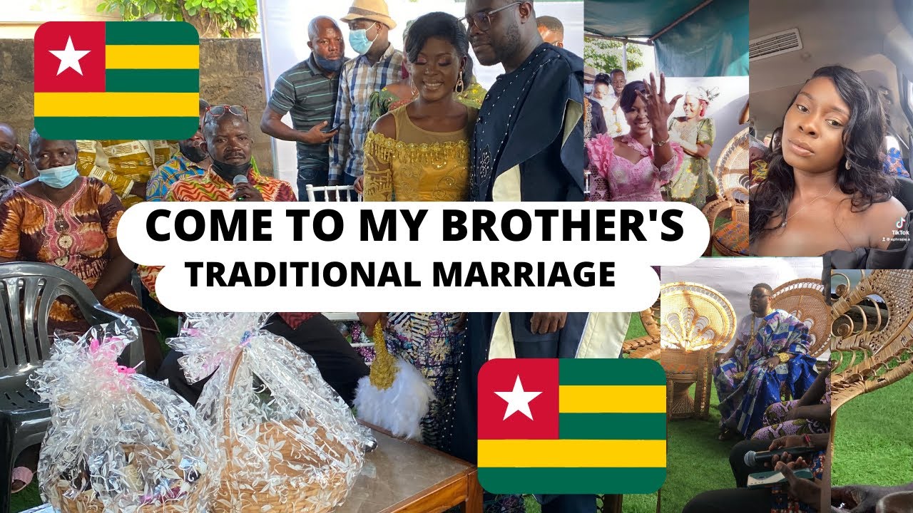 COME TO MY  BROTHER'S TRADITIONAL TOGOLESE WEDDING WITH ME .LOME /TOGO