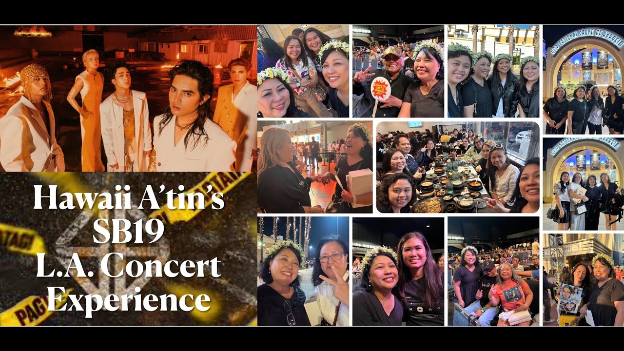 ILKVlogs Explores: Hawaii A'tin's #sb19 #pagtatag L.A. Concert Experience