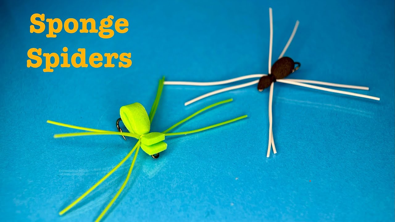 Tie Quick and Easy Sponge Spiders Now for Panfish Later