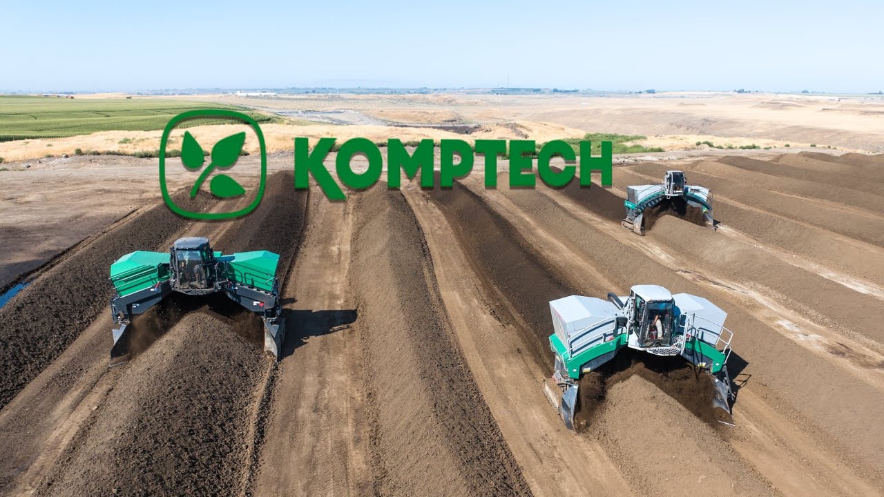 Ovenell Farm Services Komptech Windrow Turners