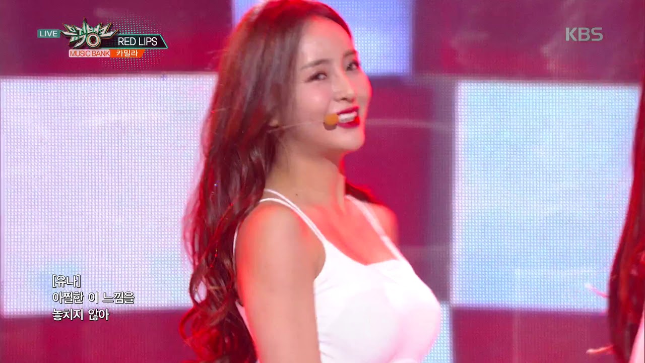 뮤직뱅크 Music Bank - RED LIPS (레드립스) - CAMILA(카밀라).20180928