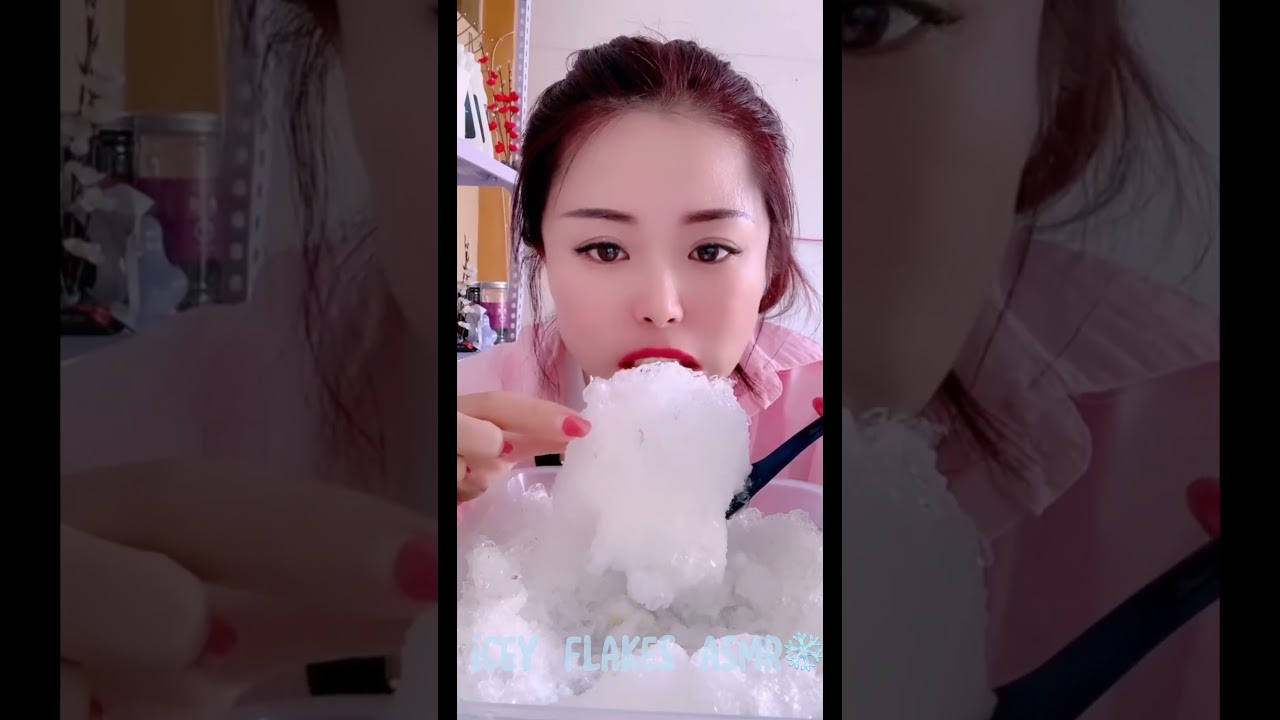 CRUSHED ICE / WHITE ICE | SOFT ICE CRUNCHES | ICE EATING
