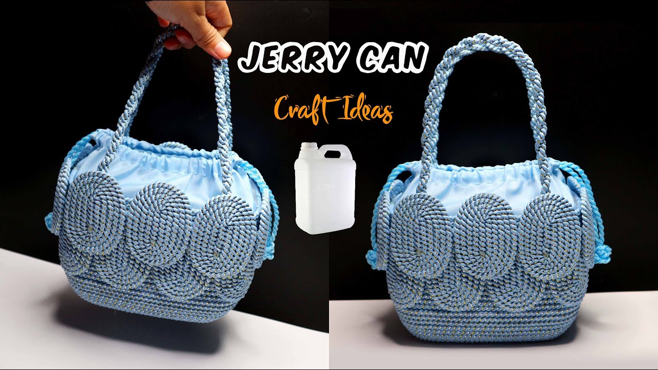 Tas dari Jerigen Bekas | Jerry Can Craft Ideas Best out of Waste