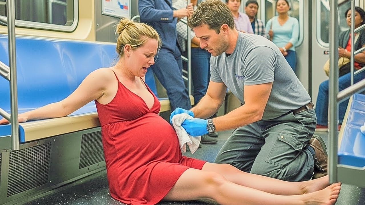 Pai Solteiro Salva Mulher Grávida no Metrô — A Verdadeira Identidade Dela Transforma Seu Destin