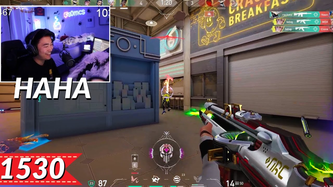 s0m Gets An INSANE 6K On Clove!! | Most Watched VALORANT Clips V1530
