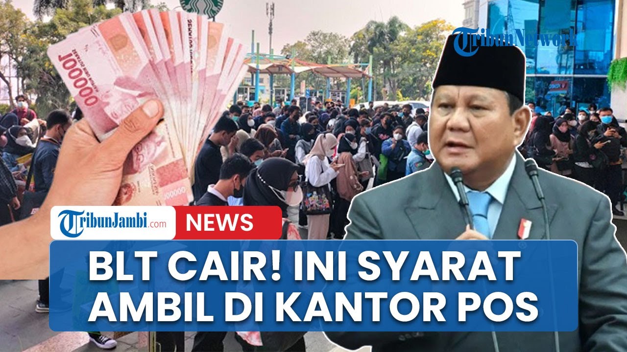 Hari Ini BLT Cair! Catat Syarat Mengambil di Kantor Pos Terdekat