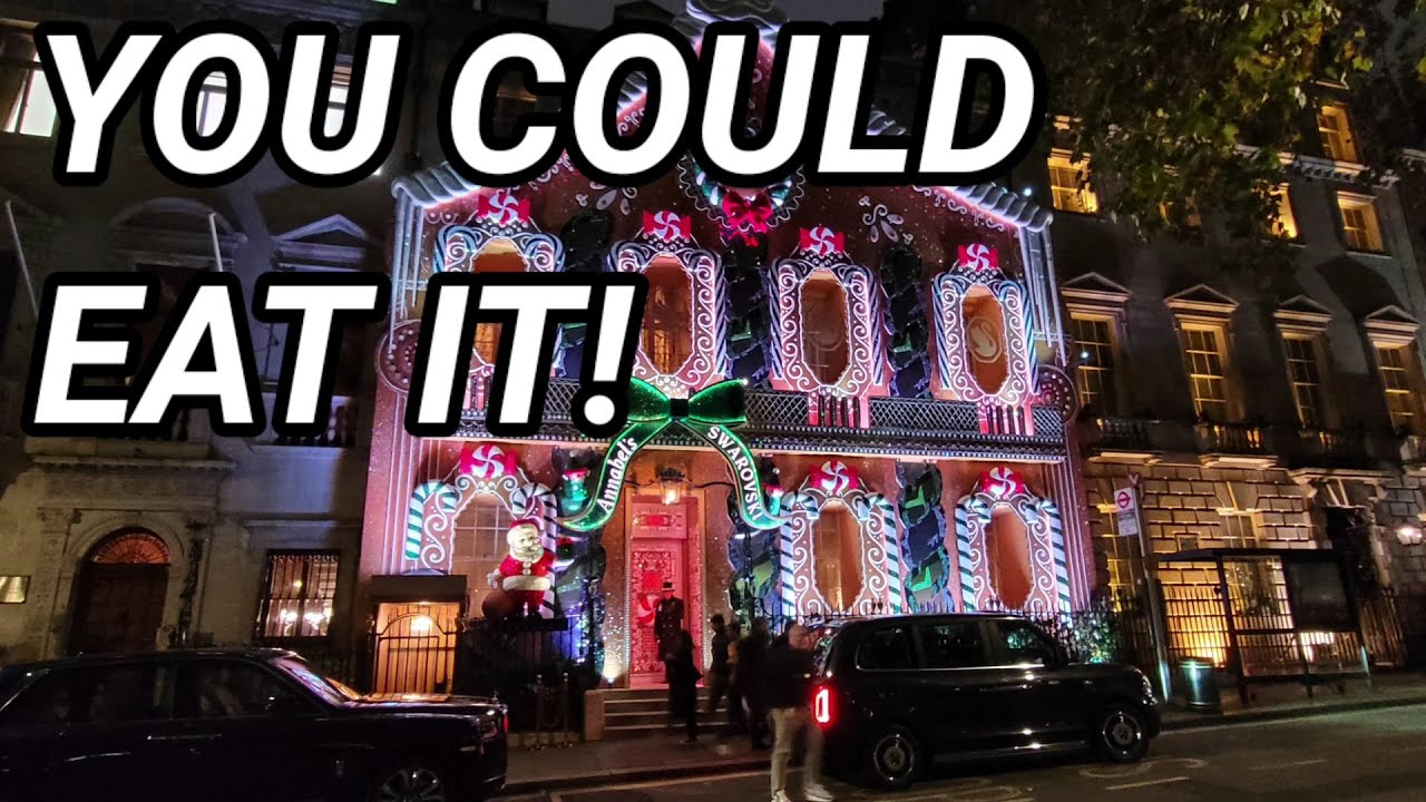 The Mayfair Christmas Lights 2021, Including Annabels!