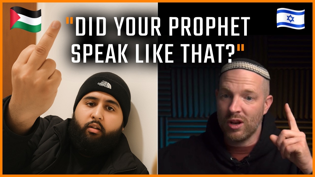 Muslims Insult Jew… Then FLEE When He Asked This