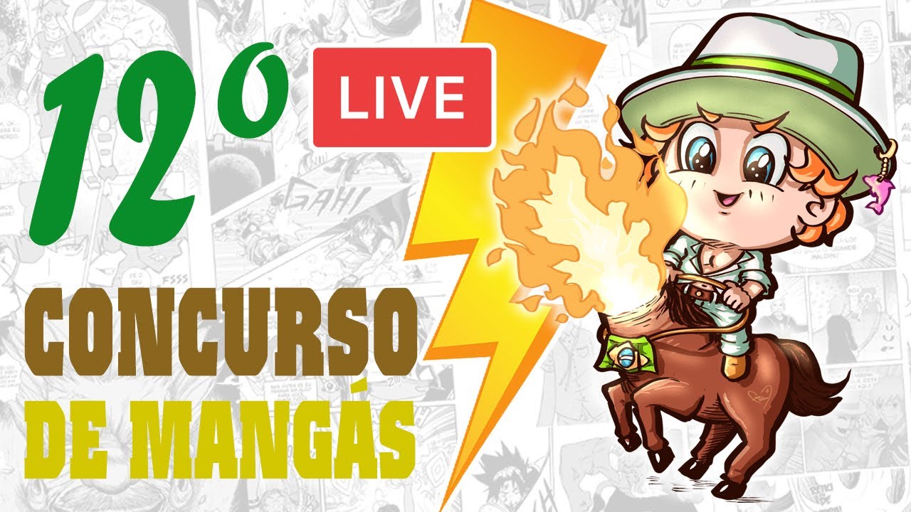LIVE - 12º Concurso de Mangás 2026