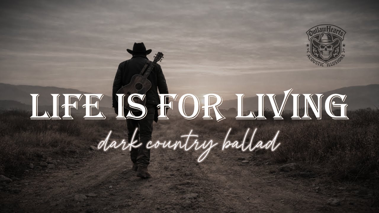 LIFE IS FOR LIVING - Dark Country Ballad | Official Visualizer