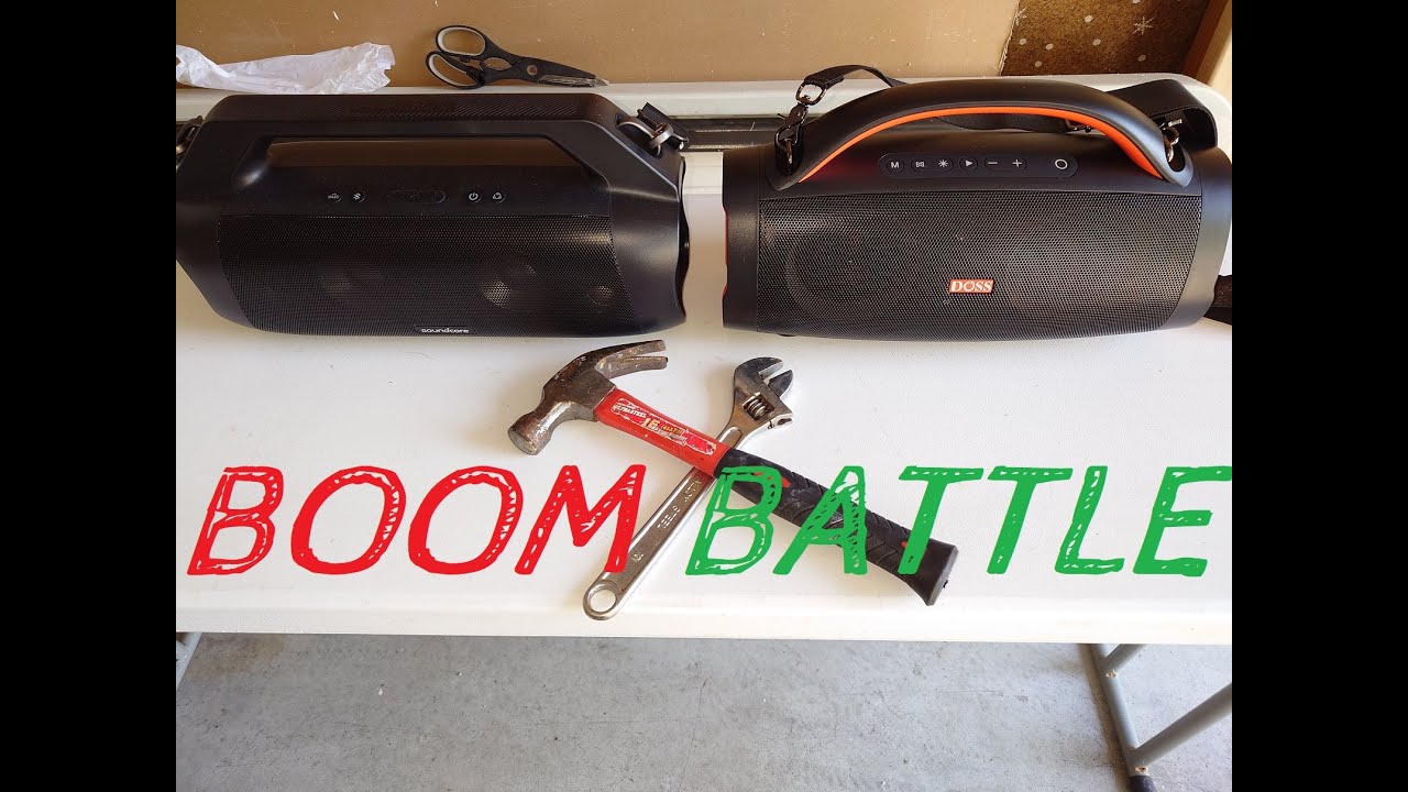 Недавно выпущено 🦨 Doss Extreme Boom Pro против Soundcore Motion Boom Plus + 🛠 Garage B💣💣m Battle...