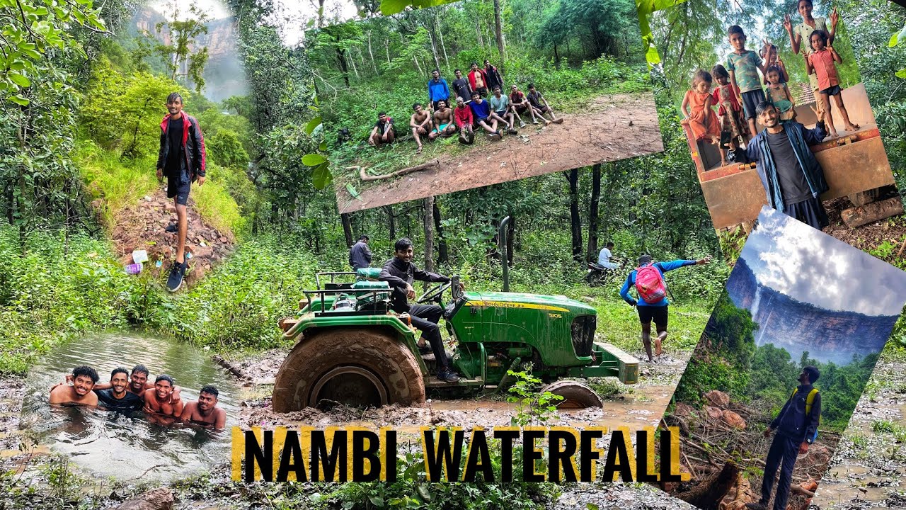 नंबी ध|रा जलप्रपात  ||  Nambi  waterfall  Bijapur  | Sunday  vloG 🏞
