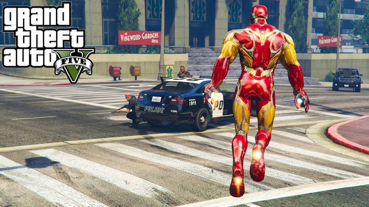 LIVE GTA 5 ONLINE Ironman vs lspd #gta5 #gta5ironman #gta5mods