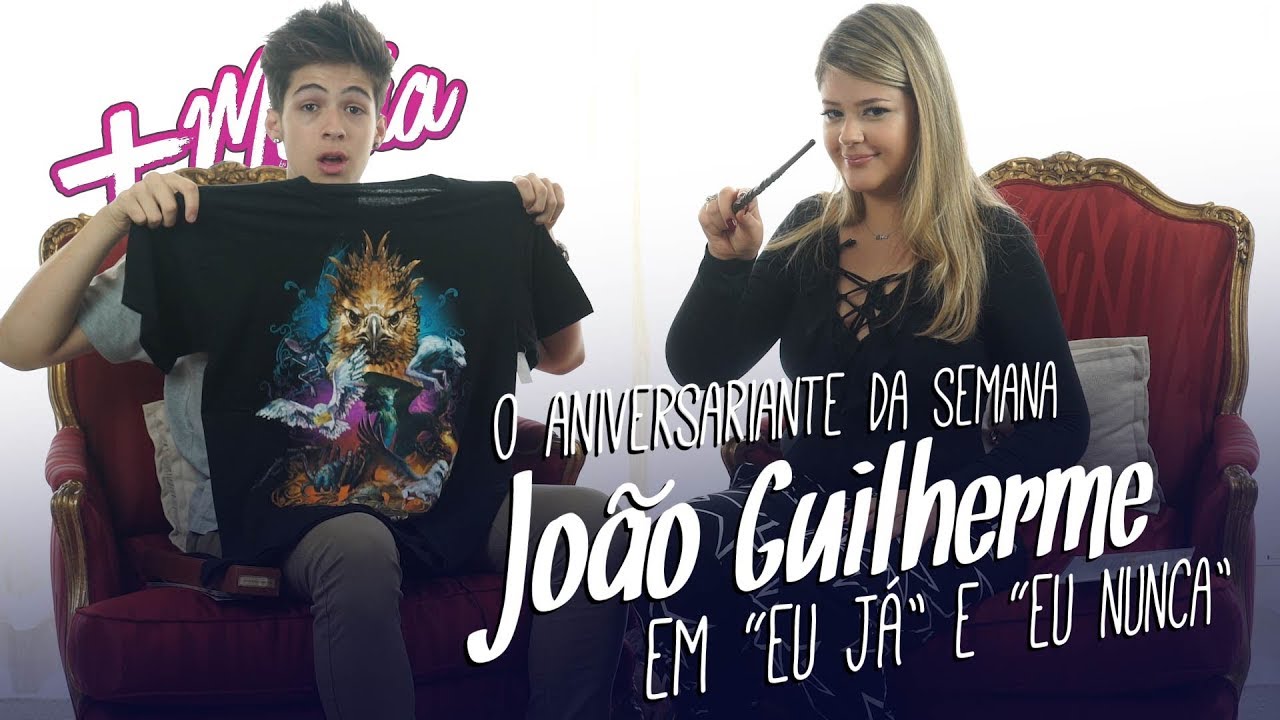 O Aniversariante da Semana João Guilherme em 