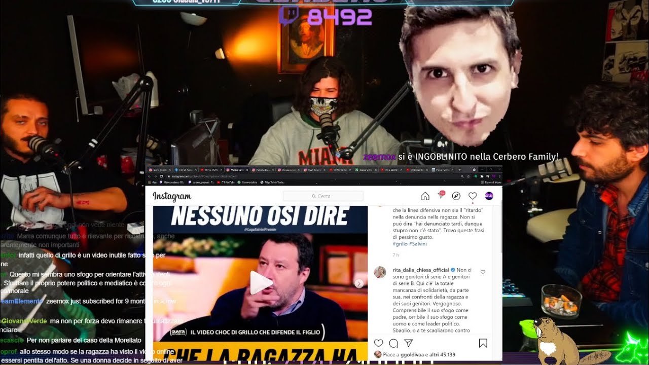 Grillo, traumi adolescenziali e Story Impact | Cerbero Podcast #882