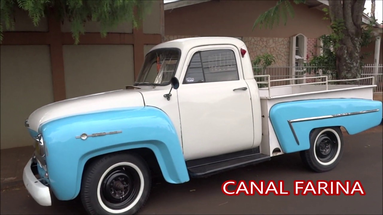 CAMIONETE  PICAPE CHEVROLET BRASIL 1958 CAMINHONETE