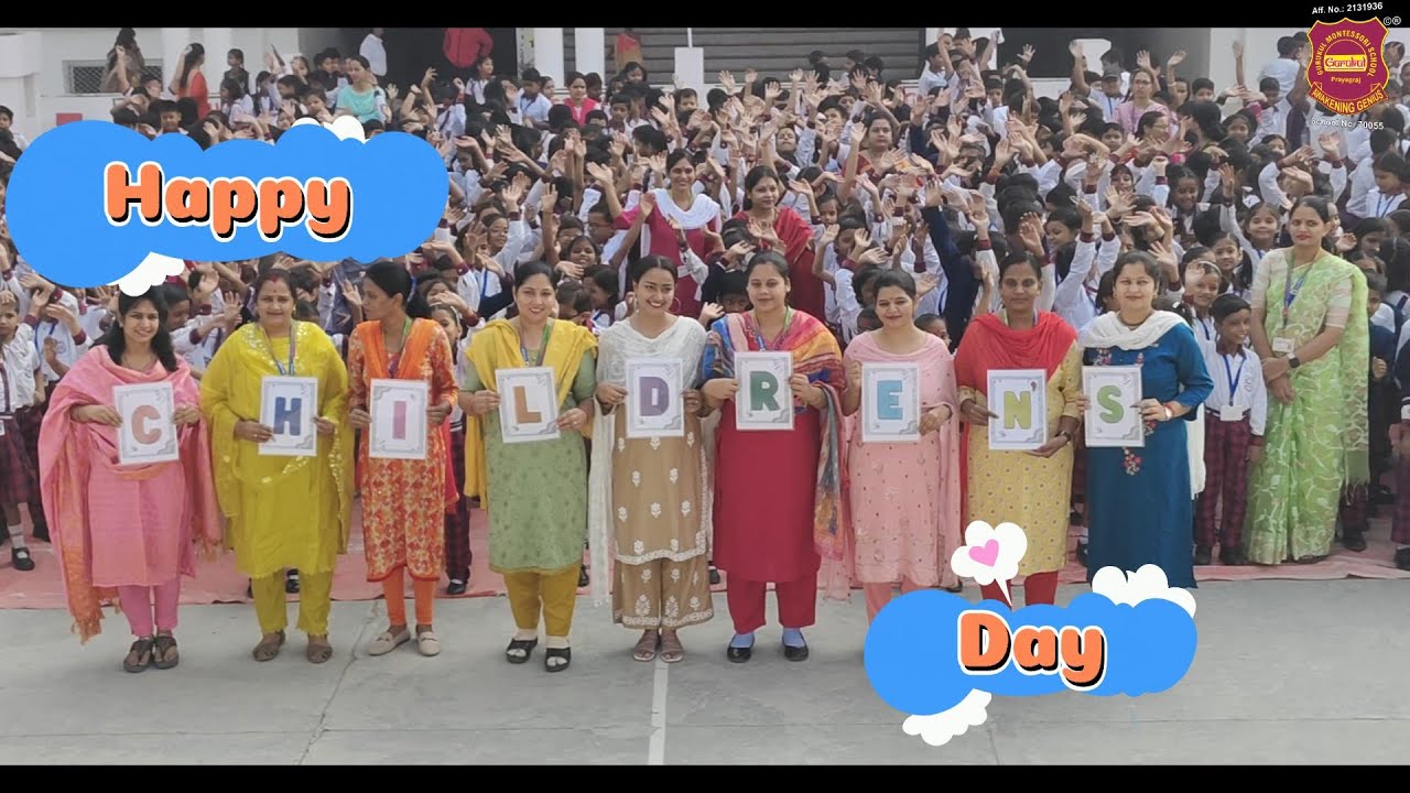 A Day for Little Wonders – Children's Day Celebration at Gurukul Montessori School Prayagraj