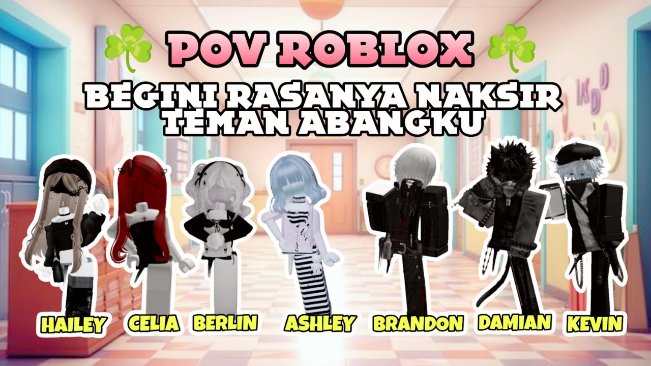 BEGINI RASANYA NAKSIR TEMAN ABANGKU | POV PERCAKAPAN ROBLOX #dramaroblox #percakapanroblox