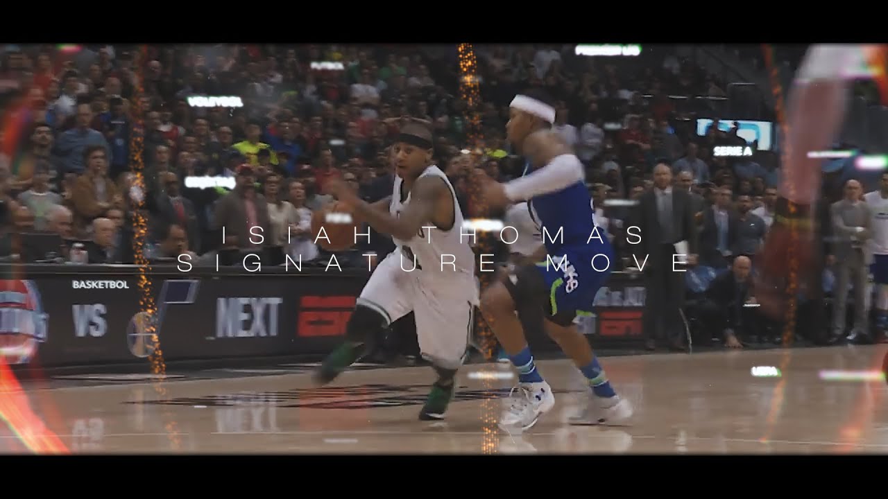 Isiah Thomas: CROSS STEP HESITATION | Signature Move