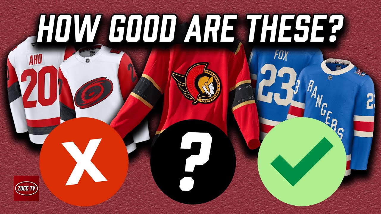 Ranking Every New NHL Jersey You’ll See on the Ice in 2025/26