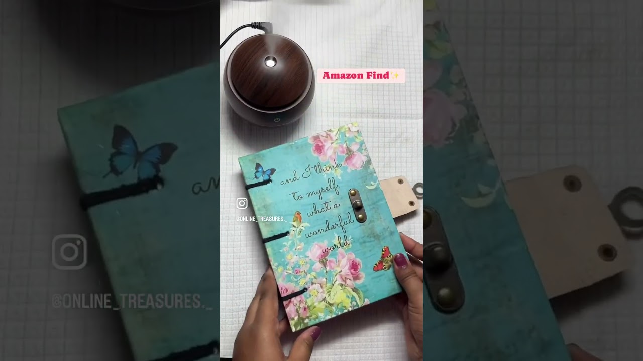 Metal Lock Journal Notebook |Best Amazon Find  