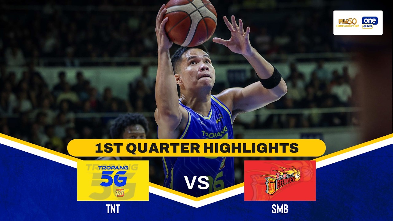 TNT vs SAN MIGUEL | 1ST QUARTER HIGHLIGHTS | PBA SEASON 50 COMMISSIONER&rsquo;S CUP