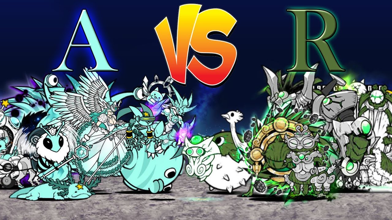 The Battle Cats - Alien VS Relic (Bosses War)