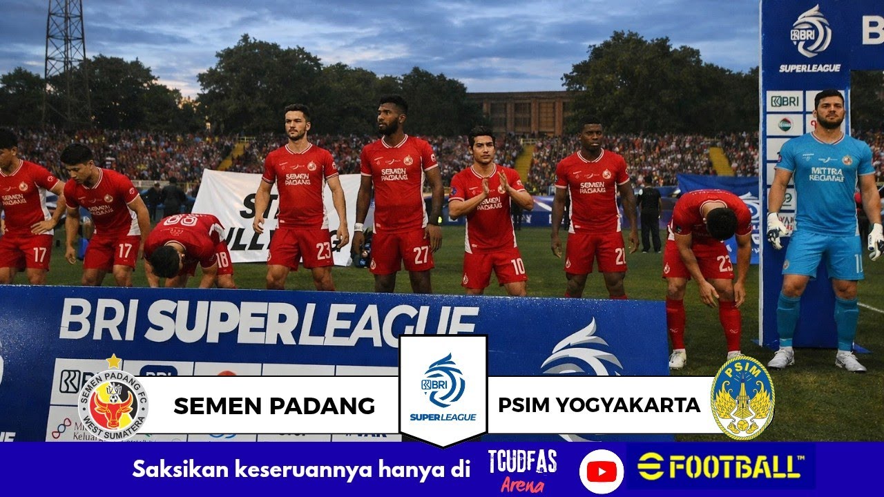 LIVE STREAMING - SEMEN PADANG VS PSIM YOGYAKARTA | BRI SUPER LEAGUE 2025/2026 | 2021 GAMEPLAY