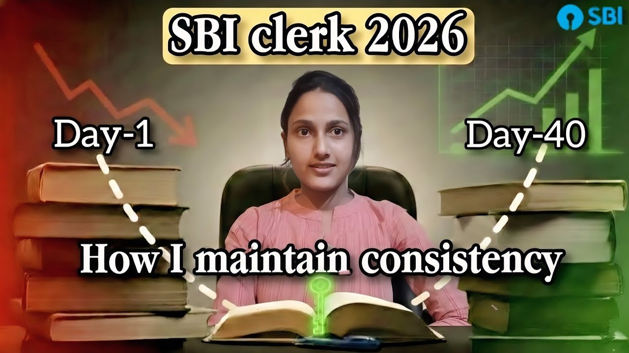 SBI Clerk 2026: How I Went From ZERO to 100% Consistent!🎯#sbipo#rbiassistant