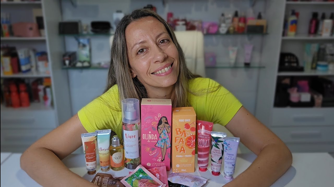 Abertura de caixa L'OCCITANE - Meu segundo pedido | VALE A PENA? O que estou achando da marca! 