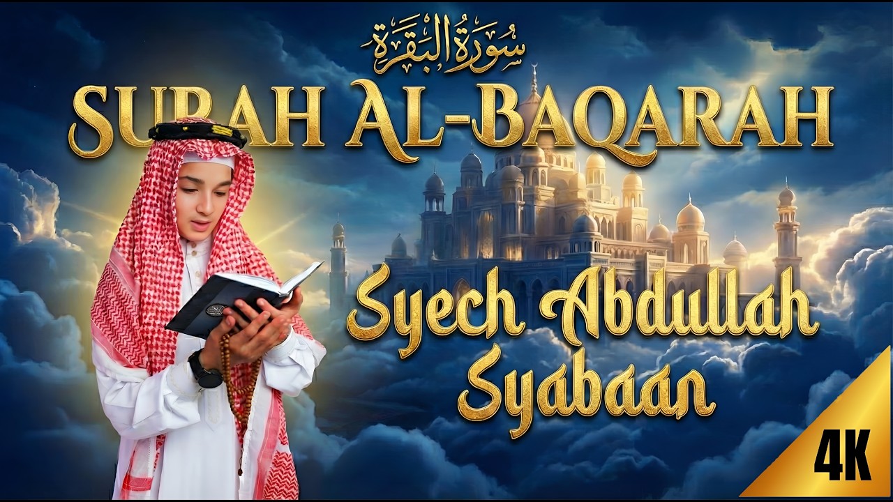 Deep Sleep Quran: Surah Al-Baqarah Full for Peace & Protection | سورة البقرة كاملة