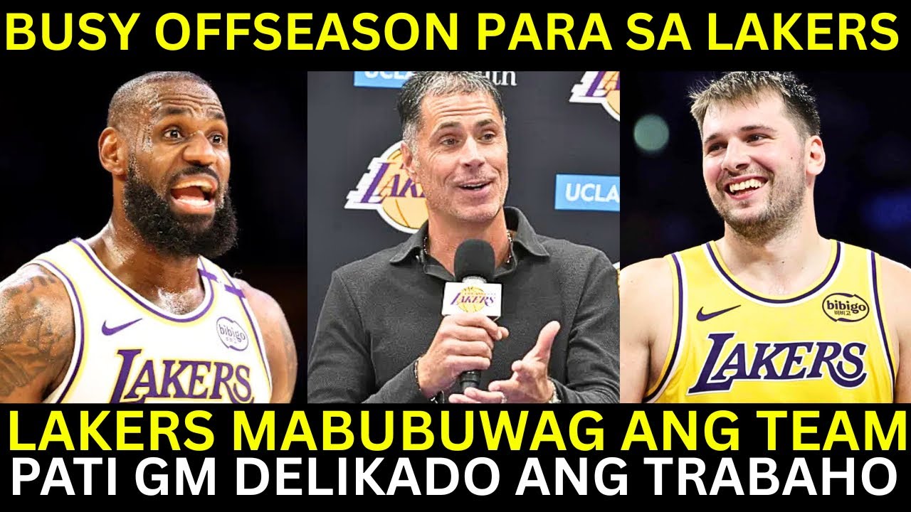 Magiging BUSY ang Lakers sa Offseason! Daming Free AGENTS na pwedeng Lumipat ng Team