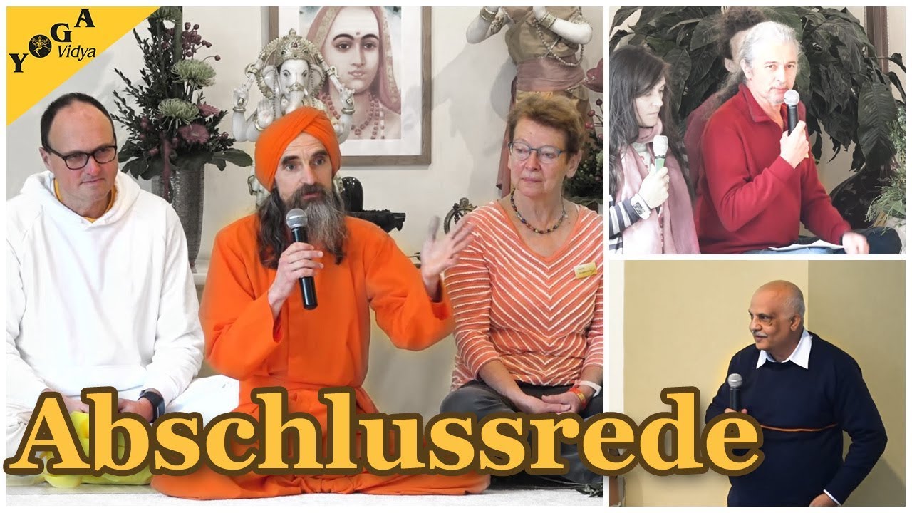 Abschlussworte der Referenten und Spiritueller Segen – Yogakongress 2018