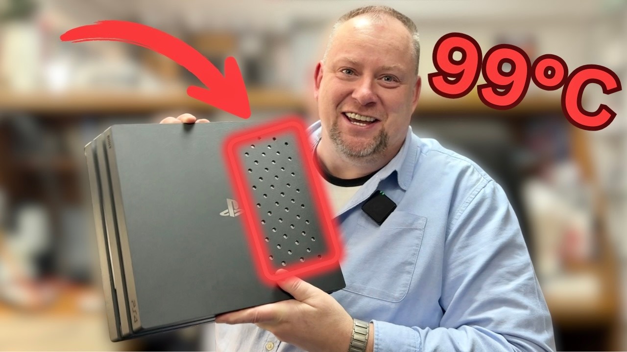 Vŕtačkou na PlayStation 4 😳 ? Prehrievanie PS4 riešime inak.