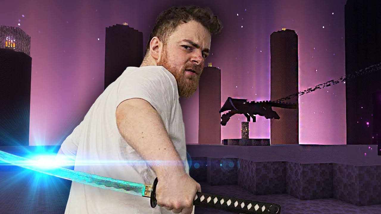 Katana vs Ender Dragon