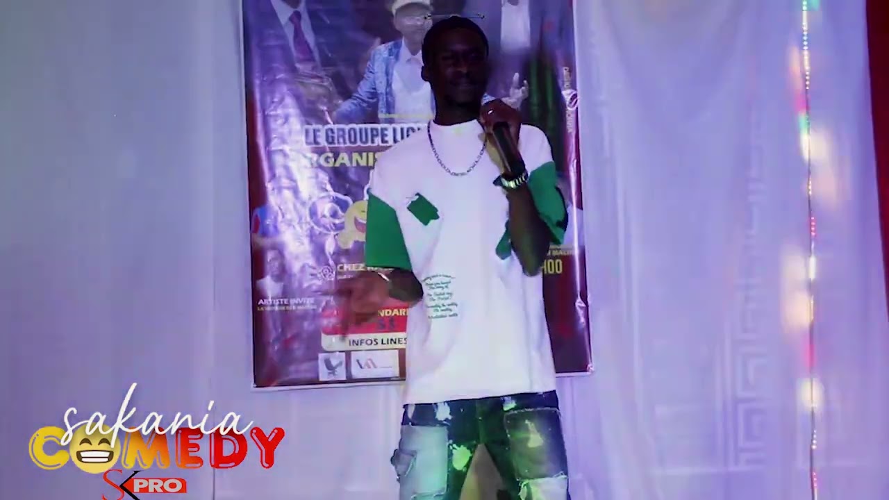 performance#music #africa  Marcus Kamal sakania comédie
